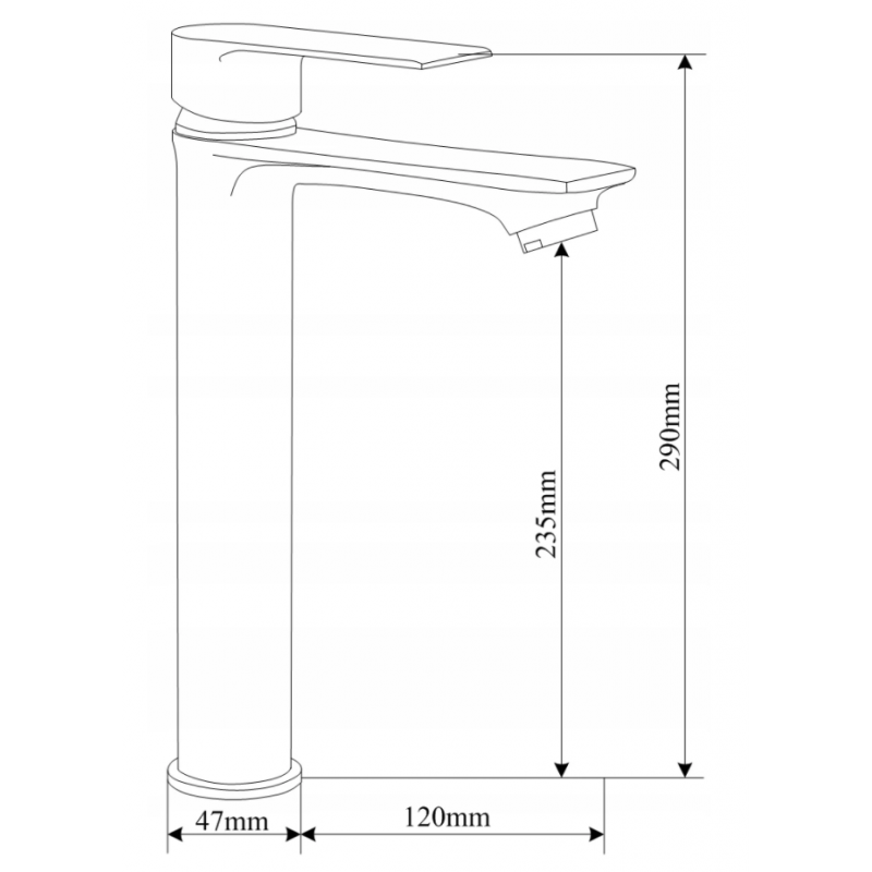 Mexen Royo DQ45 vaňová sada, zlatá - 72213DQ45-50