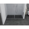 Mexen Pretoria Duo sprchové dvere výklopné 150 cm, transparentné, chróm - 852-150-000-02-00