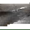 Mexen Lunar sprchový kút s otváracími dverami ľavý 90 x 90 cm, priehľadný, brúsený nikel - 834-090-090-97-00-L