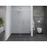 Mexen Pretoria Duo sprchové dvere posuvné 180 cm, transparentné, chróm - 852-180-000-02-00