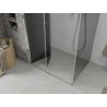 Mexen Lima skladacia sprchová kabína 80 x 70 cm, grafit, chróm - 856-080-070-01-40