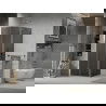 Mexen Lima sprchová kabína, skladacie dvere 80 x 80 cm, grafitová čierna, chrómová - 856-080-080-01-40