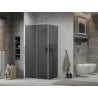 Mexen Lima skladací sprchový kút 90 x 70 cm, grafit, chróm - 856-090-070-01-40
