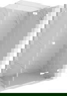 Mexen Lunar T sprchový kút otvárací pravý 135 x 120 cm, transparentný, biely - 834T-135-120-20-00-P