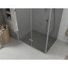 Mexen Lima skladacia sprchová kabína 90 x 120 cm, grafit, chróm - 856-090-120-01-40