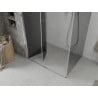 Mexen Lima skladací sprchový kút 100 x 90 cm, grafit, chróm - 856-100-090-01-40