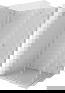 Mexen Lunar-F Duo skladacia sprchová kabína 90 x 80 cm, transparent, chróm - 836-090L-080P-01-00