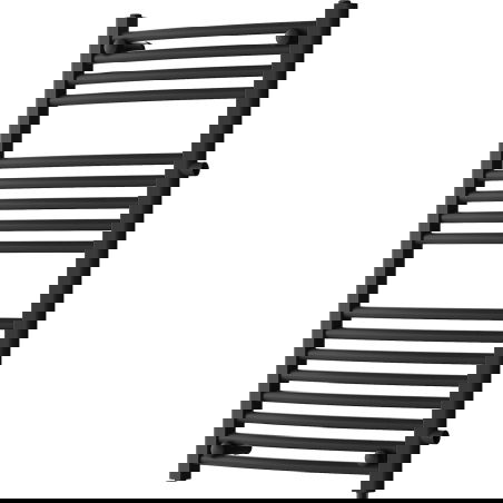 Mexen Ares bočný kúpeľňový radiátor 900 x 500 mm, 372 W, čierny - W102-0900-500-00-70-S