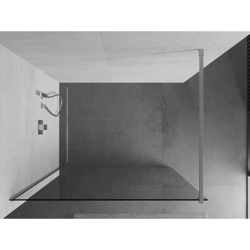 Mexen Kioto sprchová stena Walk-in 150 x 200 cm, priehľadná 8 mm, chróm - 800-150-101-01-00