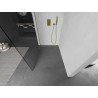 Mexen Kioto sprchová stena Walk-in 50 x 200 cm, priehľadná 8 mm, zlatá - 800-050-101-50-00