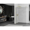 Mexen Kioto sprchová stena Walk-in 80 x 200 cm, priehľadná 8 mm, zlatá - 800-080-101-50-00
