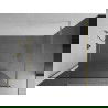 Mexen Kioto sprchová stena 130 x 200 cm, transparentnéné 8 mm, zlatá - 800-130-101-50-00