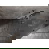 Mexen Lunar-F Duo skladacia sprchová kabína 85 x 75 cm, transparentná, gun metal - 836-085L-075P-95-00