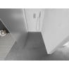 Mexen Kioto sprchová stena Walk-in 70 x 200 cm, matné sklo 8 mm, chróm - 800-070-101-01-30