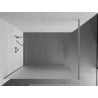 Mexen Kioto sprchová stena Walk-in 70 x 200 cm, matné sklo 8 mm, chróm - 800-070-101-01-30