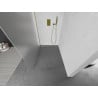 Mexen Kioto sprchová stena Walk-in 70 x 200 cm, mrazené sklo 8 mm, zlatá - 800-070-101-50-30