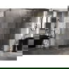 Mexen Lunar T sprchový kút otvárací pravý 130 x 90 cm, priehľadný, zlatý - 834T-130-090-50-00-P
