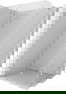 Mexen Lunar-F skladacia sprchová kabína ľavá 95 x 80 cm, transparentná, chróm - 836-095-080-01-00-L