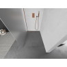 Mexen Kioto sprchová stena Walk-in 90 x 200 cm, námraza 8 mm, ružové zlato - 800-090-101-60-30
