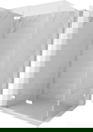 Mexen Lunar-F sprchovací kút skladací ľavý 95 x 80 cm, transparentný, biely - 836-095-080-20-00-L