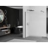 Mexen Kioto sprchová stena Walk-in 110 x 200 cm, matné sklo 8 mm, čierna - 800-110-101-70-30