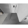 Mexen Kioto sprchová stena Walk-in 110 x 200 cm, námraza 8 mm, čierna - 800-110-101-70-30