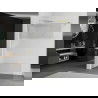 Mexen Kioto sprchová stena 70 x 200 cm, transparentnéné/inovať 8 mm, zlatá - 800-070-101-50-35