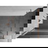 Mexen Kioto sprchová stena 70 x 200 cm, transparentnéné/inovať 8 mm, zlatoružová - 800-070-101-60-35