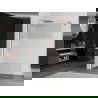 Mexen Kioto sprchová stena 80 x 200 cm, transparentnéné/inovať 8 mm, zlatoružová - 800-080-101-60-35