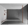 Mexen Kioto sprchová stena Walk-in 90 x 200 cm, transparentné/mrazivé 8 mm, ružové zlato - 800-090-101-60-35