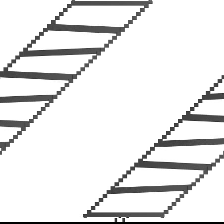 Mexen Zoom dekoratívny kúpeľňový radiátor 1430 x 530 mm, 477 W, antracit - W130-1430-530-00-66