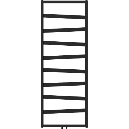 Mexen Zoom dekoratívny kúpeľňový radiátor 1430 x 530 mm, 477 W, čierny - W130-1430-530-00-70