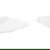 Mexen doska s pomalým zatváraním slim, duroplast, biela lesk - 39120100