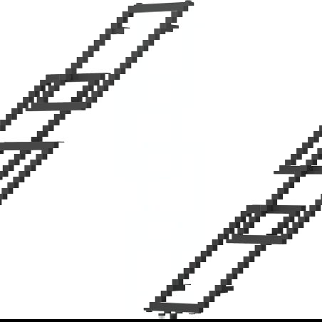 Mexen Grid dekoratívny kúpeľňový radiátor 1115 x 360 mm, 279 W, antracit - W215-1115-360-00-66