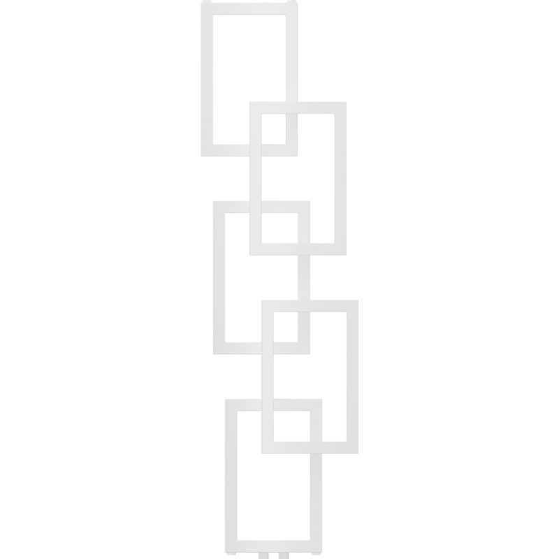 Mexen Grid dekoratívny kúpeľňový radiátor 1360 x 390 mm, 349 W, biely - W215-1360-390-00-20