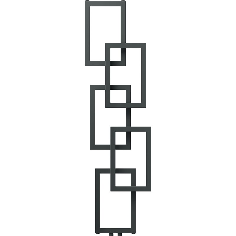 Mexen Grid dekoratívny kúpeľňový radiátor 1360 x 390 mm, 349 W, antracit - W215-1360-390-00-66