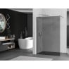 Mexen Kioto sprchová stena Walk-in 100 x 200 cm, grafit 8 mm, chróm - 800-100-101-01-40