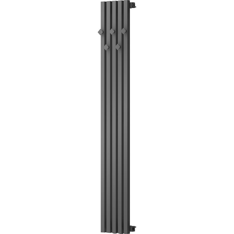 Mexen Flux dekoračný kúpeľňový radiátor 1500 x 240 mm, 450 W, antracit - W127-1500-240-00-66