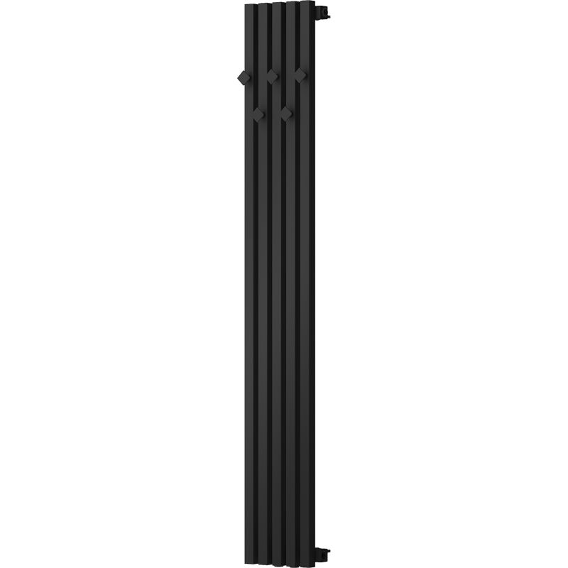 Mexen Flux dekoratívny kúpeľňový radiátor 1500 x 240 mm, 450 W, čierny - W127-1500-240-00-70