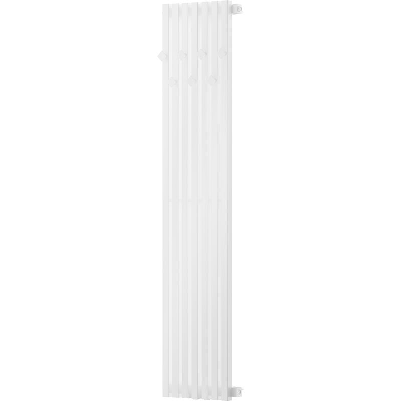 Mexen Flux dekoratívny kúpeľňový radiátor 1500 x 360 mm, 630 W, biely - W127-1500-360-00-20