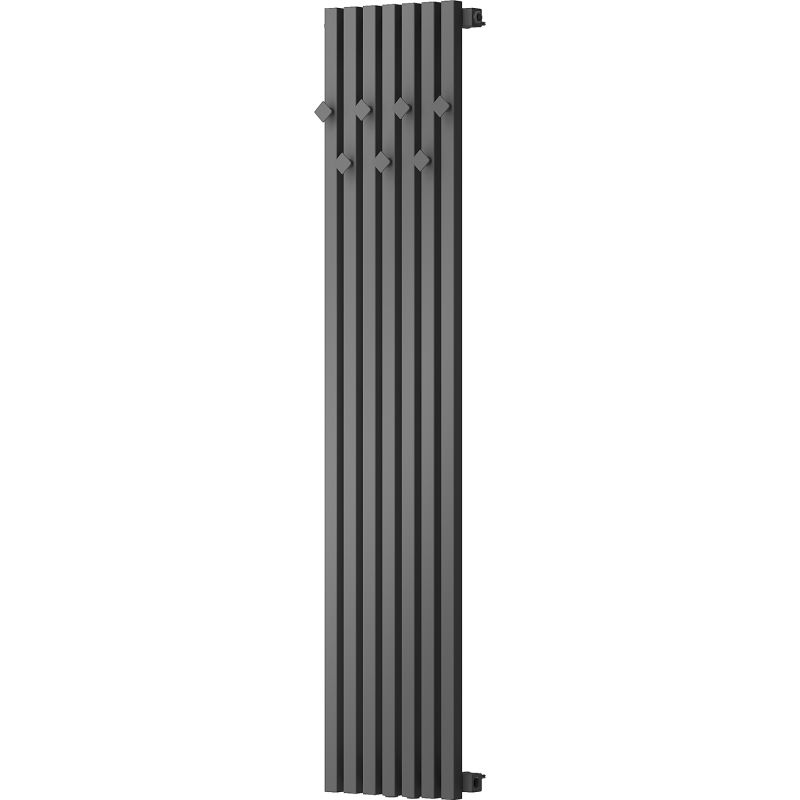 Mexen Flux dekoratívny kúpeľňový radiátor 1500 x 360 mm, 630 W, antracit - W127-1500-360-00-66