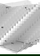 Mexen Lunar-F Duo skladacia sprchová kabína 95 x 85 cm, transparentná, čierny kov - 836-095L-085P-95-00