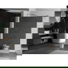 Mexen Kioto sprchová stena 100 x 200 cm, zrkadlo 8 mm, chrómová - 800-100-101-01-50