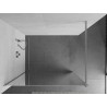 Mexen Kioto sprchová stena Walk-in 110 x 200 cm, zrkadlová 8 mm, chróm - 800-110-101-01-50