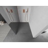 Mexen Kioto sprchová stena Walk-in 70 x 200 cm, zrkadlo 8 mm, ružové zlato - 800-070-101-60-50