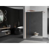 Mexen Kioto sprchová stena Walk-in 70 x 200 cm, zrkadlo 8 mm, ružové zlato - 800-070-101-60-50