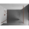 Mexen Kioto sprchová stena Walk-in 70 x 200 cm, zrkadlo 8 mm, ružové zlato - 800-070-101-60-50