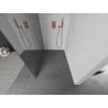 Mexen Kioto sprchová stena Walk-in 80 x 200 cm, zrkadlo 8 mm, ružové zlato - 800-080-101-60-50