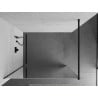 Mexen Kioto sprchová stena Walk-in 70 x 200 cm, zrkadlo 8 mm, čierna - 800-070-101-70-50