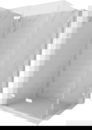 Mexen Lunar-F L sprchovací kút skladací ľavý 100 x 70 cm, transparentný, biely - 836L-100-070-20-00-L